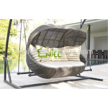 hot sale outdoor furniture garden double swing